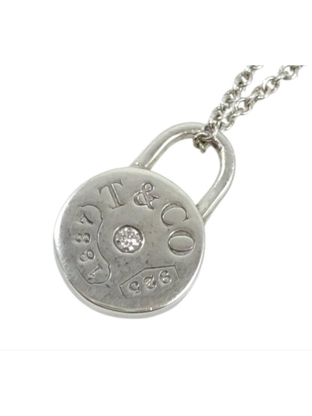Tiffany & Co Round Lock Necklace